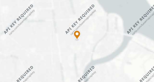 Map showing Topaz Restaurant