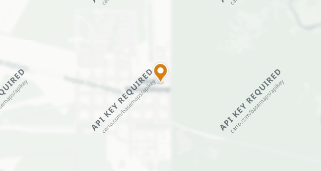 Map showing Hanks Chop Shop