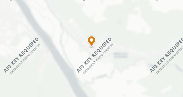 Map showing Le Jardin des Plumes