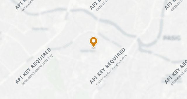 Map showing Los Tacos