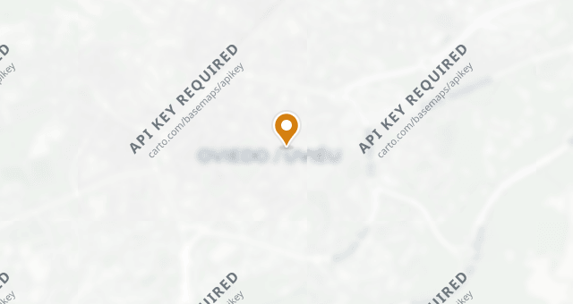 Map showing Casa Fermín