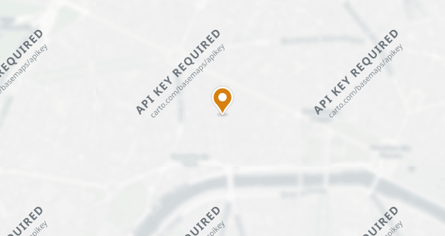 Map showing Le Cinq