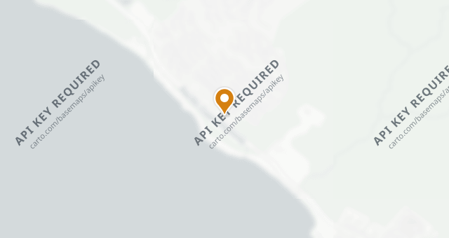 Map showing Mastro's Ocean Club