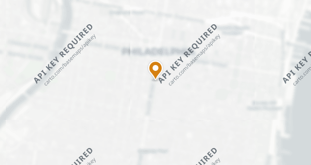 Map showing Del Frisco's Grille