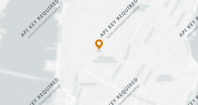Map showing Babbo Ristorante e Enoteca