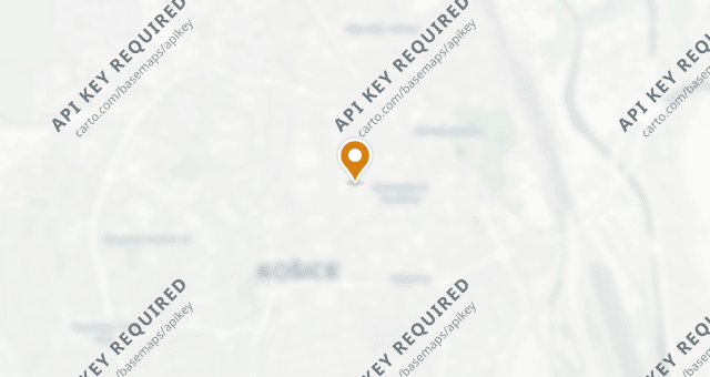 Map showing La Hacienda mexican restaurant and bar
