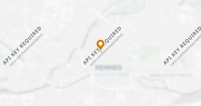 Map showing Chez P'tit Louis