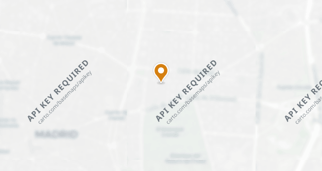 Map showing Kabuki Madrid