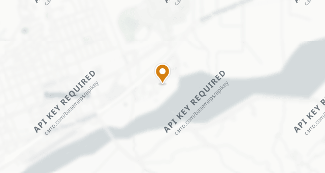 Map showing Hozy's Grill
