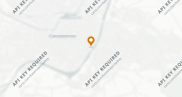 Map showing Hôtel des Trois Couronnes
