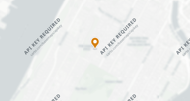 Map showing Melba's