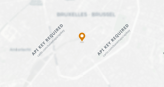 Map showing La Bonne Chère