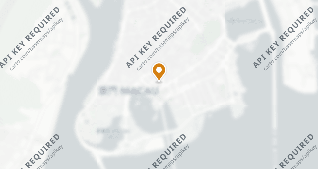 Map showing Casa don Alfonso