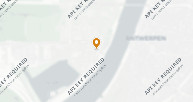 Map showing Café Winok