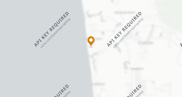 Map showing Beach Grill and Bar