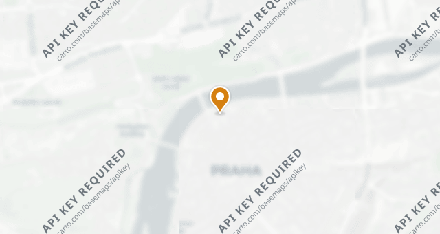 Map showing Zlatá Praha