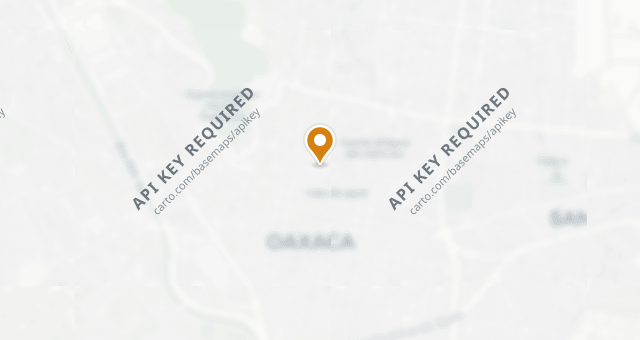 Map showing Zandunga