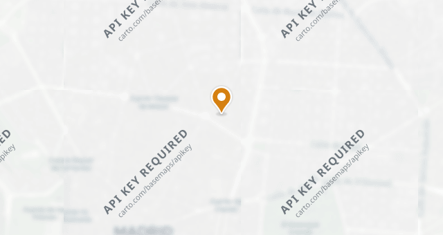 Map showing Benares