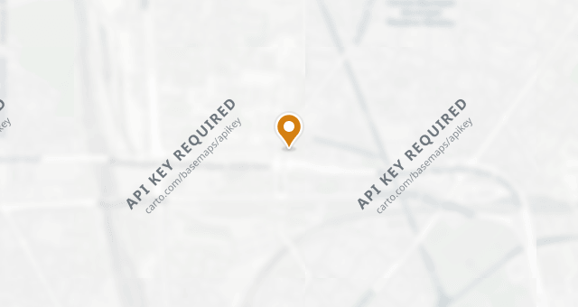 Map showing Le Café du 19M
