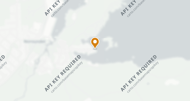 Map showing Bergmans Fisk
