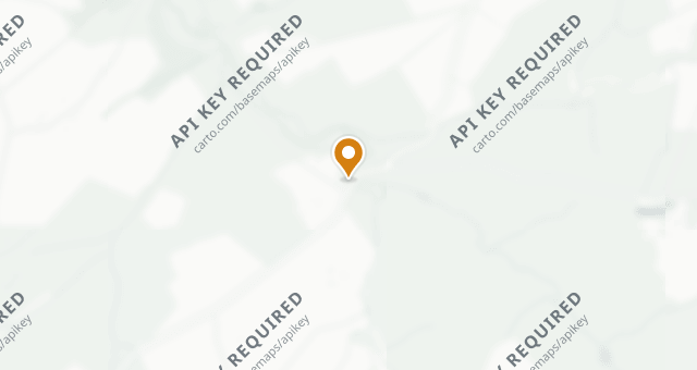 Map showing Auberge de Montpoupon