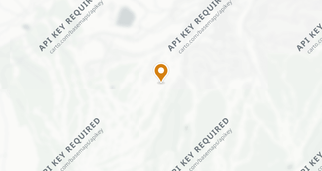 Map showing The Cabin