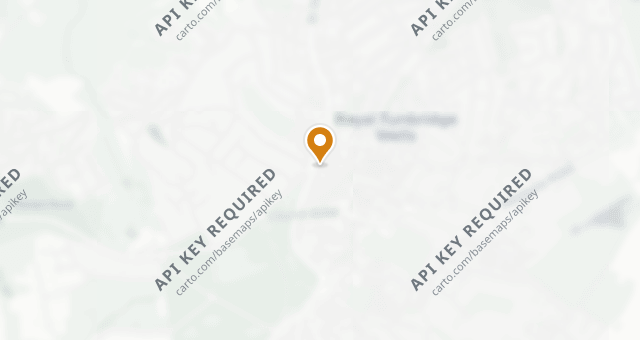 Map showing Thackeray's