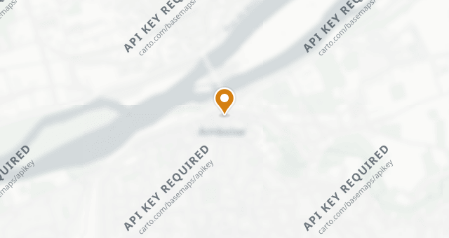 Map showing Les Arpents