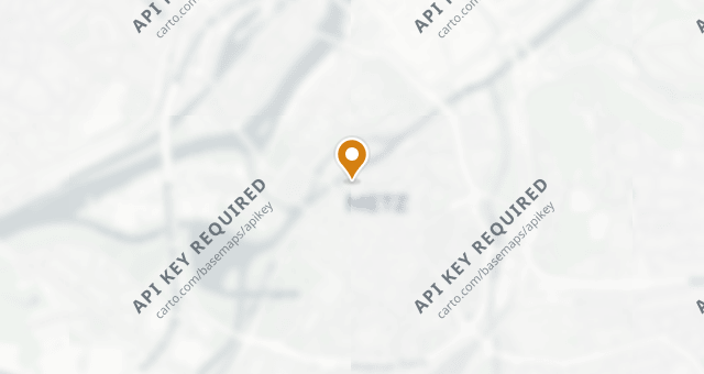 Map showing La Lanterne