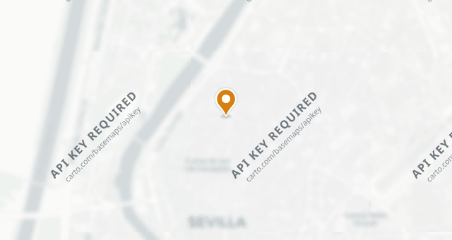 Map showing El Disparate