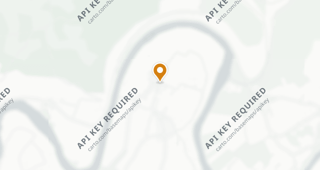Map showing Les Jardins