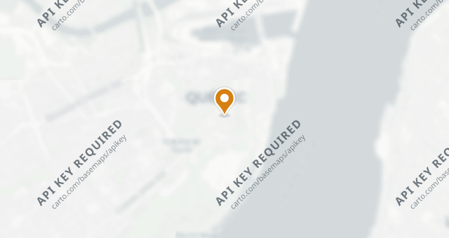Map showing Restaurant Le Clan
